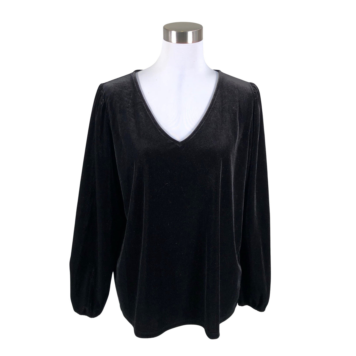 Unisex Loft - Dressikangast pluus, suurus 40 - Must (1)