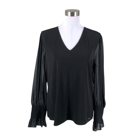 Unisex Calvin Klein - Trikotaažist pluus, suurus 40 - Must ()