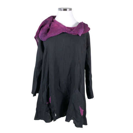 Unisex Boutique Heeben - Mitteveniv tuunika, suurus 46 - Must ()