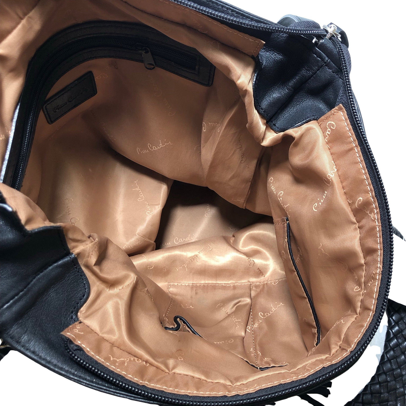 Unisex Pierre Cardin - Käekott, suurus Maxi - Must (3)