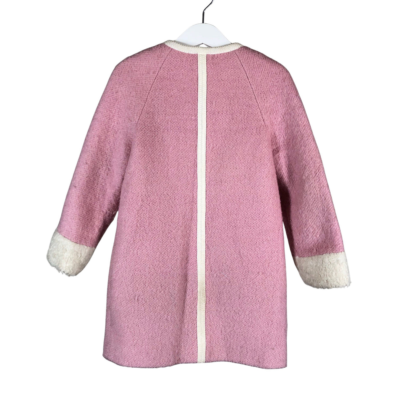 Unisex John Lewis - Villane mantel, suurus 104 - 110 - Heleroosa (2)