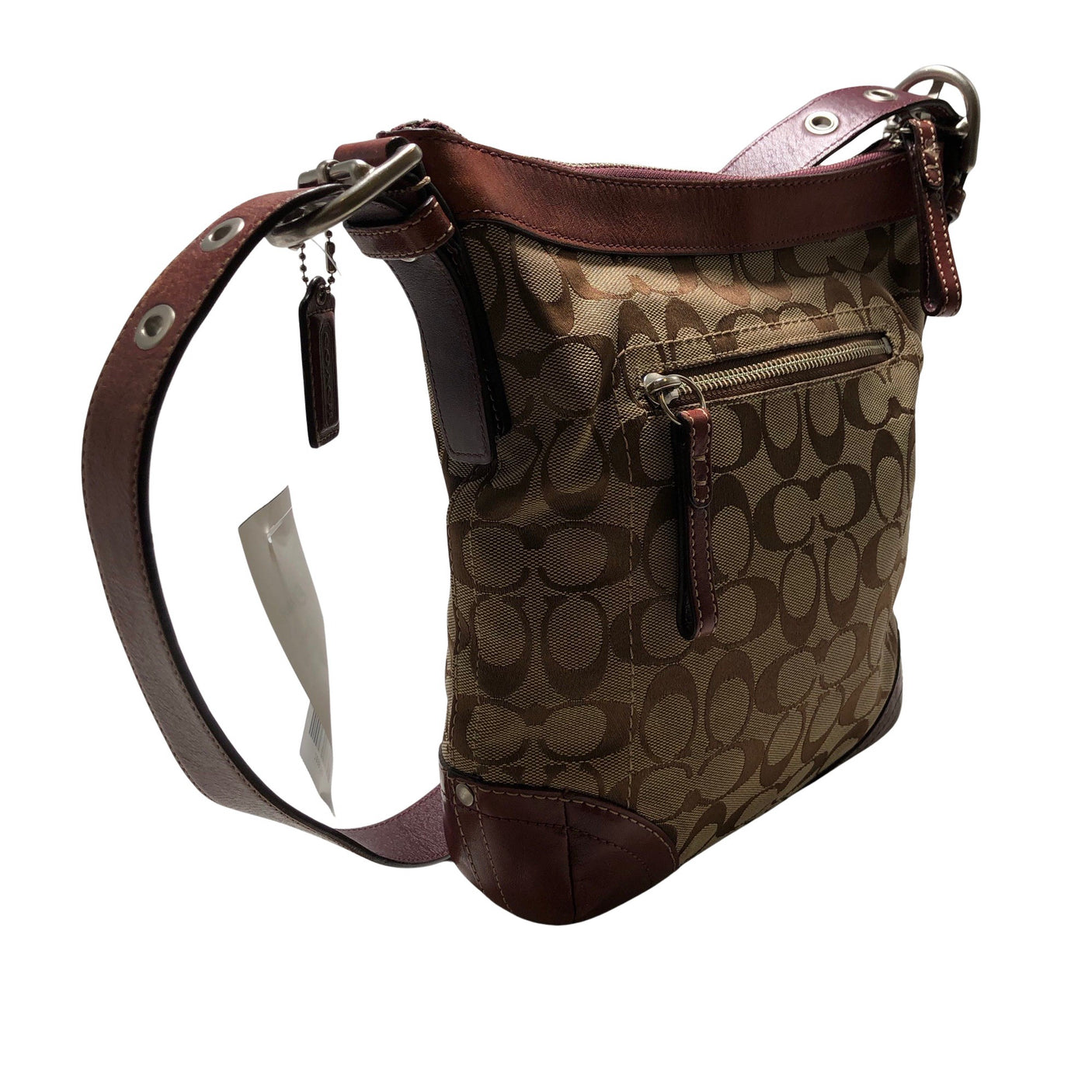 Unisex Coach - Õlakott, suurus Midi - Beige (2)