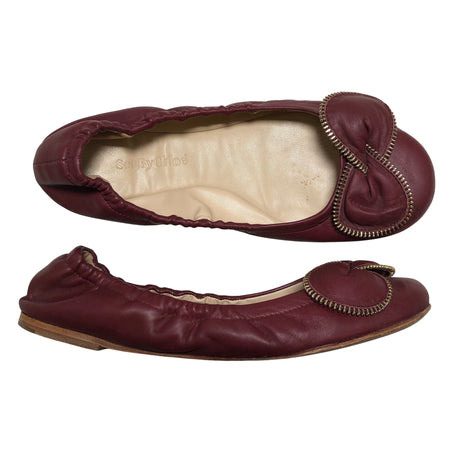 Unisex See by Chloé - Baleriinad, suurus 39 - Veinipunane ()