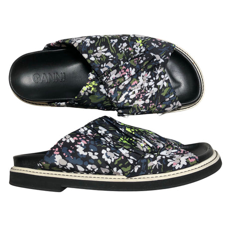 Unisex Ganni - Rihmikud, suurus 40 - Roheline ()