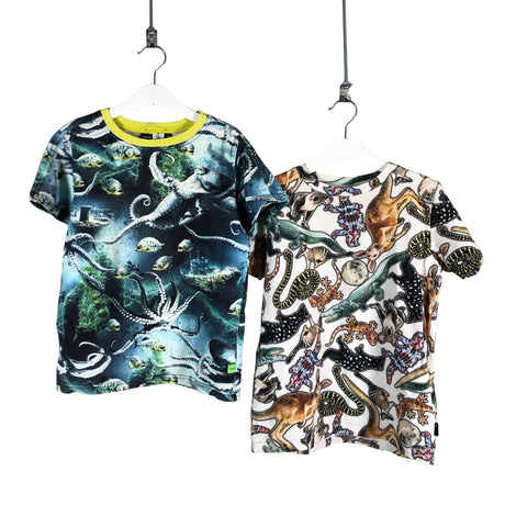 Unisex Molo Kids - T-särk, suurus 122 - 128 - Valge ()