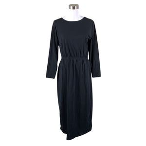 Unisex Puuvillatehdas - Trikotaažist kleit, suurus 40 - Must (1)
