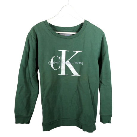 Unisex Calvin Klein Jeans - Dressikangast pluus, suurus 40 - Roheline ()
