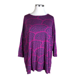 Unisex Marimekko - Trikotaažist tuunika, suurus 44 - Lilla (1)