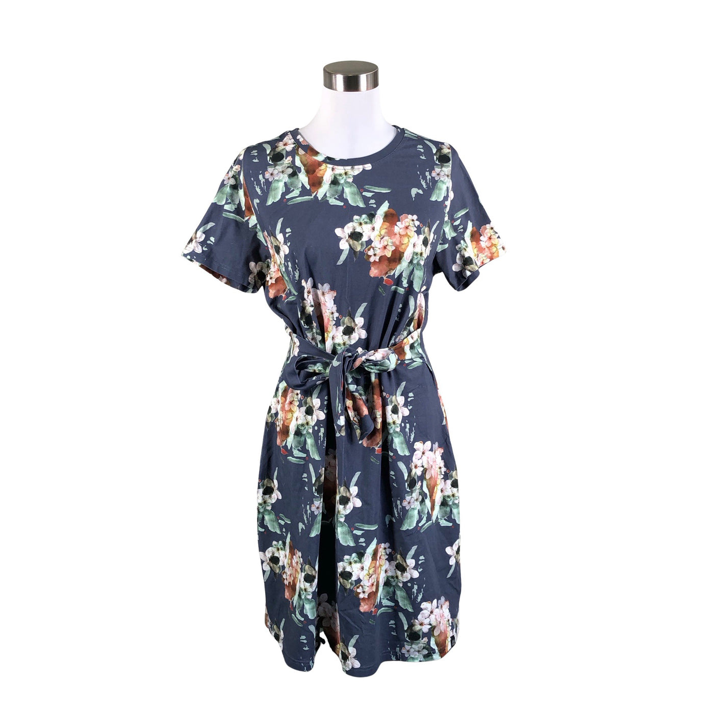Unisex Kaiko - Trikotaažist kleit, suurus 40 - Sinine (1)