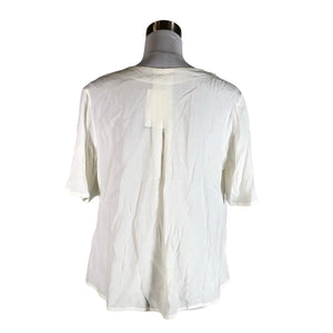 Unisex IVKO - Lühikeste käistega pluus, suurus 40 - Looduslik valge (2)