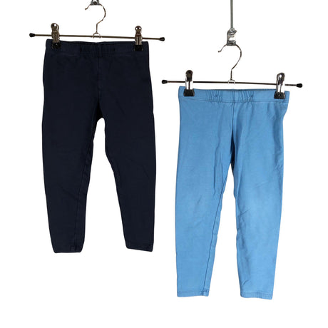 Unisex Lindex - Trikotaažist püksid, suurus 92 - 98 - Sinine ()