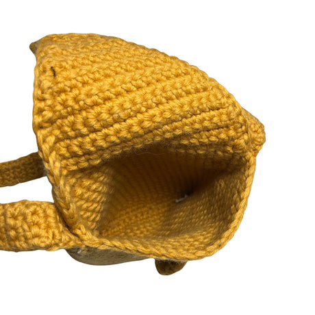 Unisex Handmade - Õlakott, suurus Mini - Kollane (2)