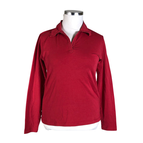 Unisex S.T.I - Trikotaažist pluus, suurus 44 - Punane ()
