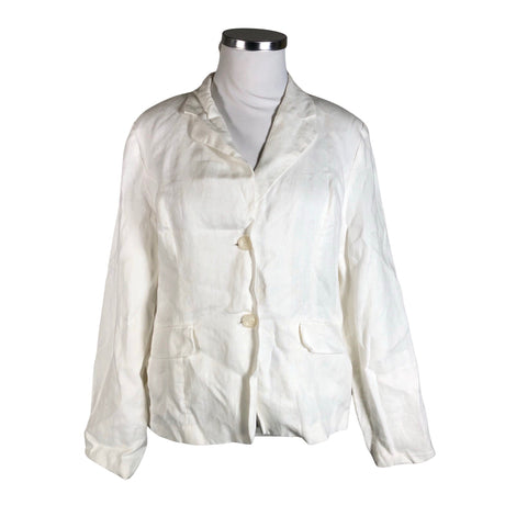 Unisex Global - Jakk, suurus 44 - Valge ()