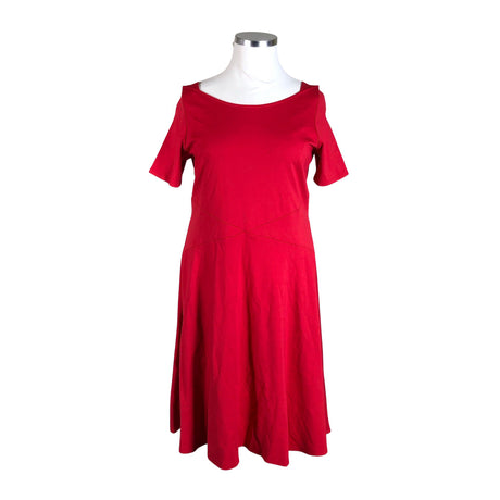 Unisex Esprit - Trikotaažist kleit, suurus 44 - Punane ()