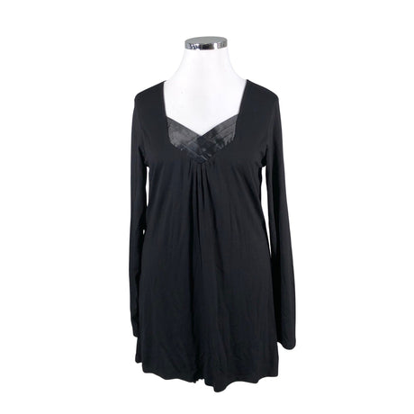 Unisex Global - Trikotaažist tuunika, suurus 44 - Must ()