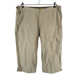 Unisex Columbia - Mittevenivad poolpikad püksid, suurus 42 - Beige ()