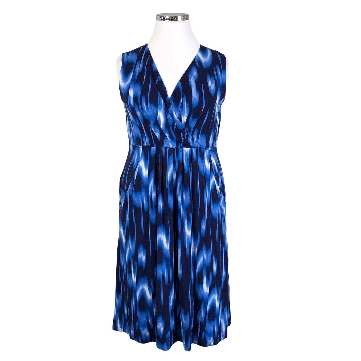 Unisex Laura Ashley - Trikotaažist kleit, suurus 42 - Sinine (1)