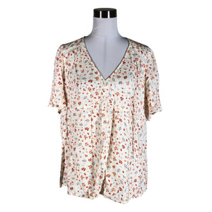 Unisex Esprit - Lühikeste käistega pluus, suurus 40 - Oranž (1)