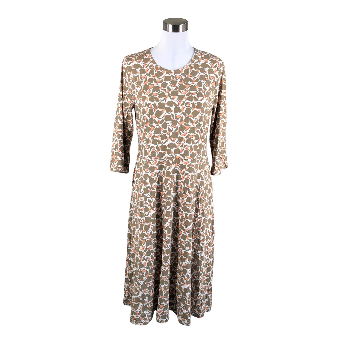 Unisex Nanso - Trikotaažist kleit, suurus 40 - Hall (1)