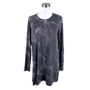 Unisex Nanso - Trikotaažist kleit, suurus 40 - Hall (1)