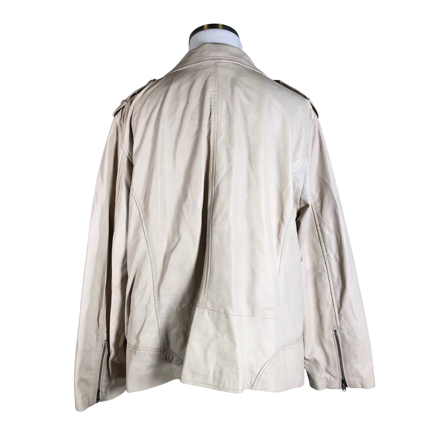 Unisex Sara Lindholm - Nahktagi, suurus 56 - Beige (2)