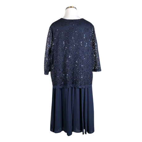 Unisex M.Collection - Pidulik kleit, suurus 54 - Sinine (2)