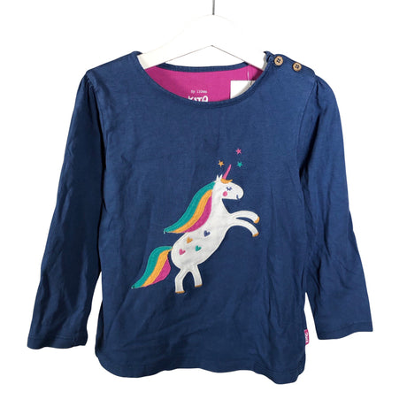 Unisex Kite - Trikotaažist pluus, suurus 104 - 110 - Sinine ()