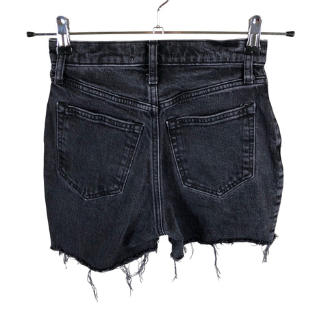Unisex Abercrombie&Fitch - Teksast lühikesed püksid, suurus W25 - Must (2)
