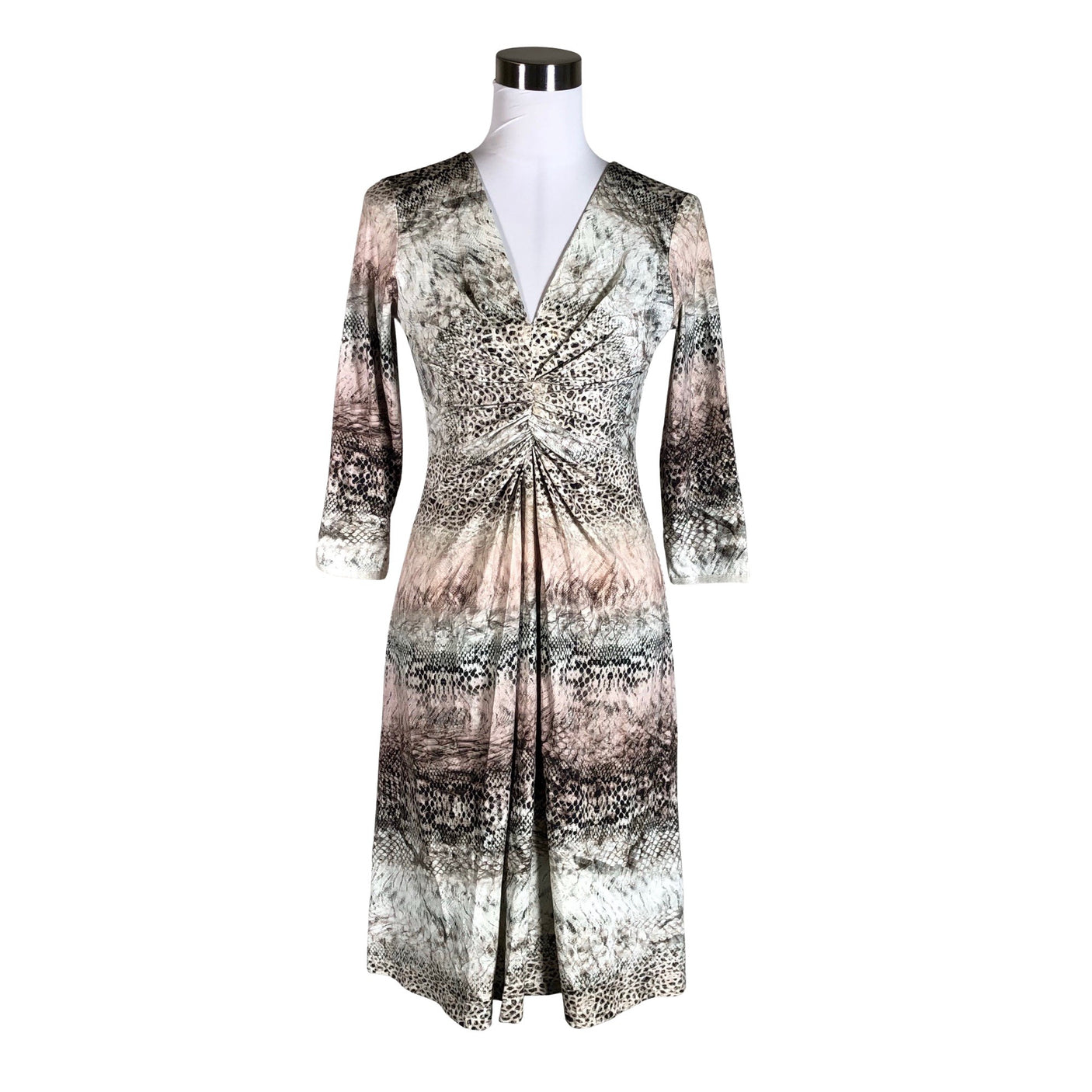 Unisex Ilse Jacobsen - Trikotaažist kleit, suurus 38 - Beige (1)