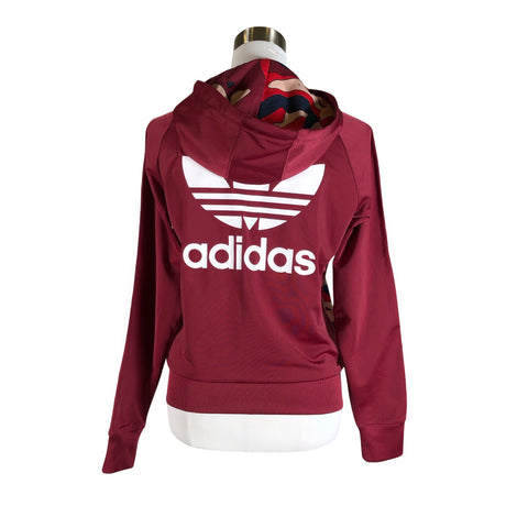 Unisex Adidas - Soojendusjope, suurus 36 - Veinipunane (2)