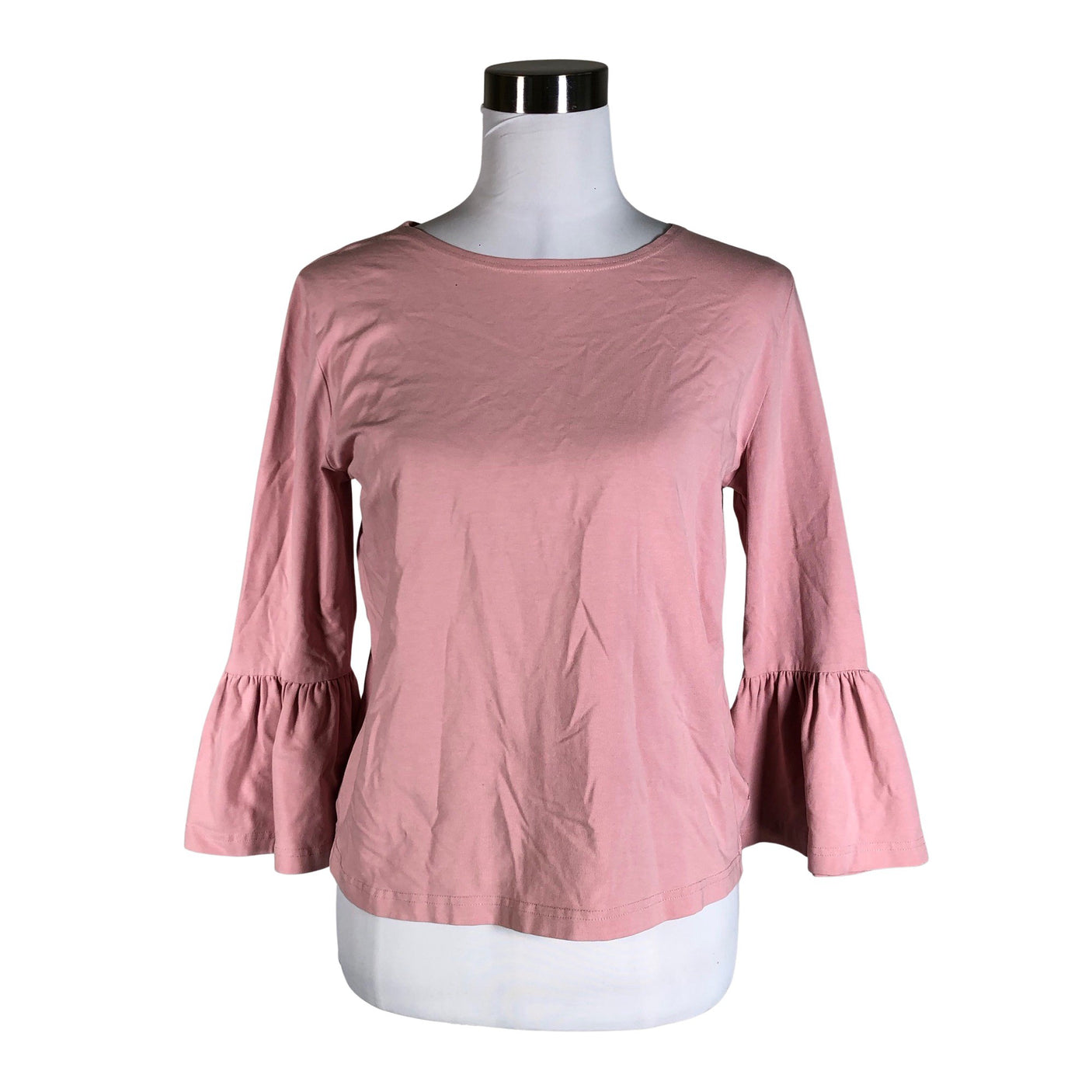Unisex Huigee - Trikotaažist pluus, suurus 34 - Heleroosa (1)