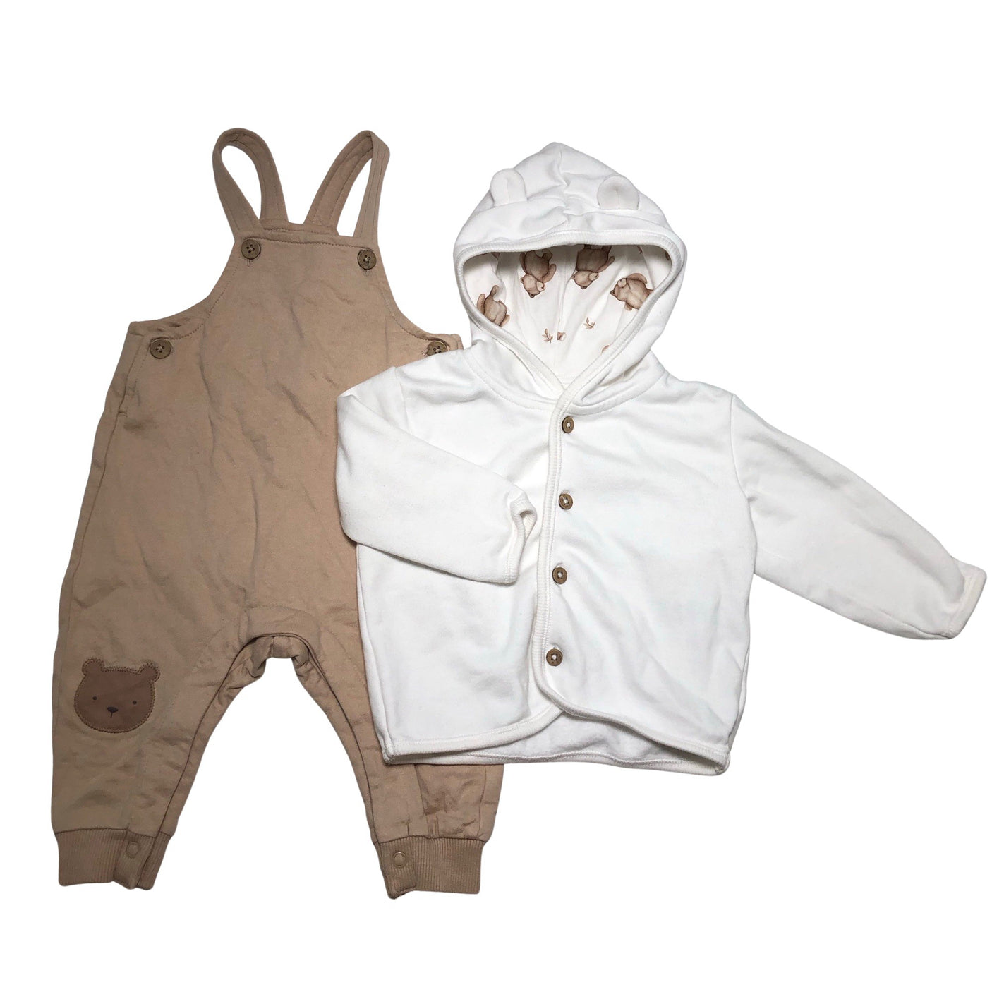 Unisex Newbie - Dressipluus, suurus 62 - 68 - Pruun (1)