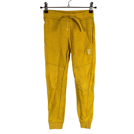 Unisex Lindex - Dressikangast püksid, suurus 116 - 122 - Kollane ()