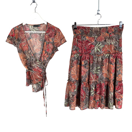 Unisex Mexx - Lühikeste käistega pluus, suurus 36 - Hall ()