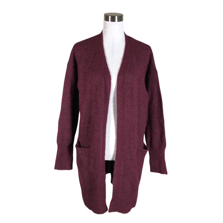 Unisex Selected - Kardigan, suurus 40 - Veinipunane ()