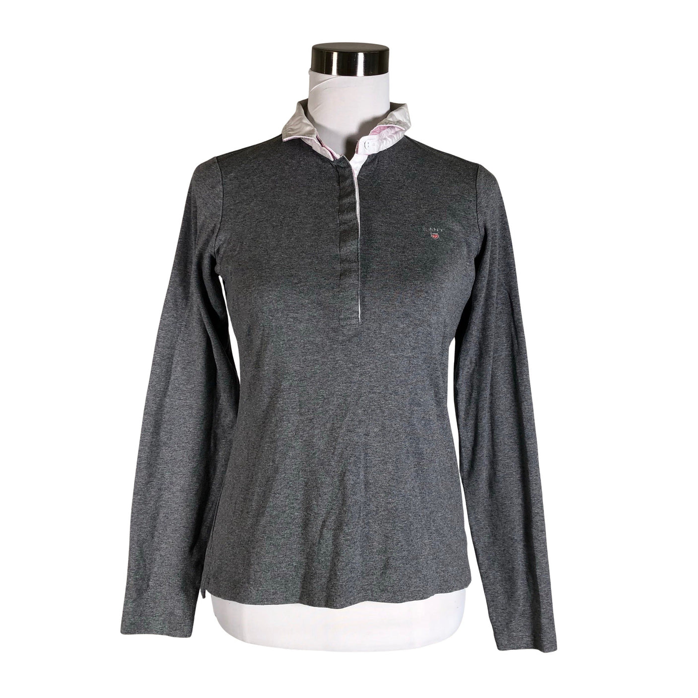 Unisex Gant - Trikotaažist pluus, suurus 38 - Hall (1)