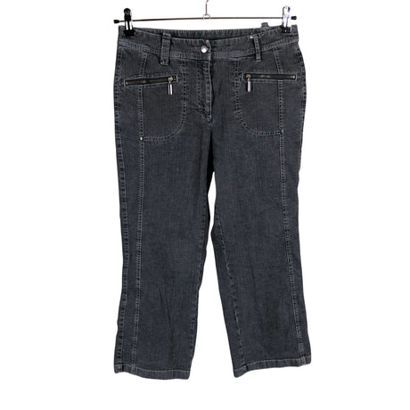 Unisex Kello - Teksast poolpikad püksid, suurus 38 - Hall ()