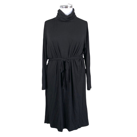 Unisex Fransa - Trikotaažist kleit, suurus 42 - Must ()