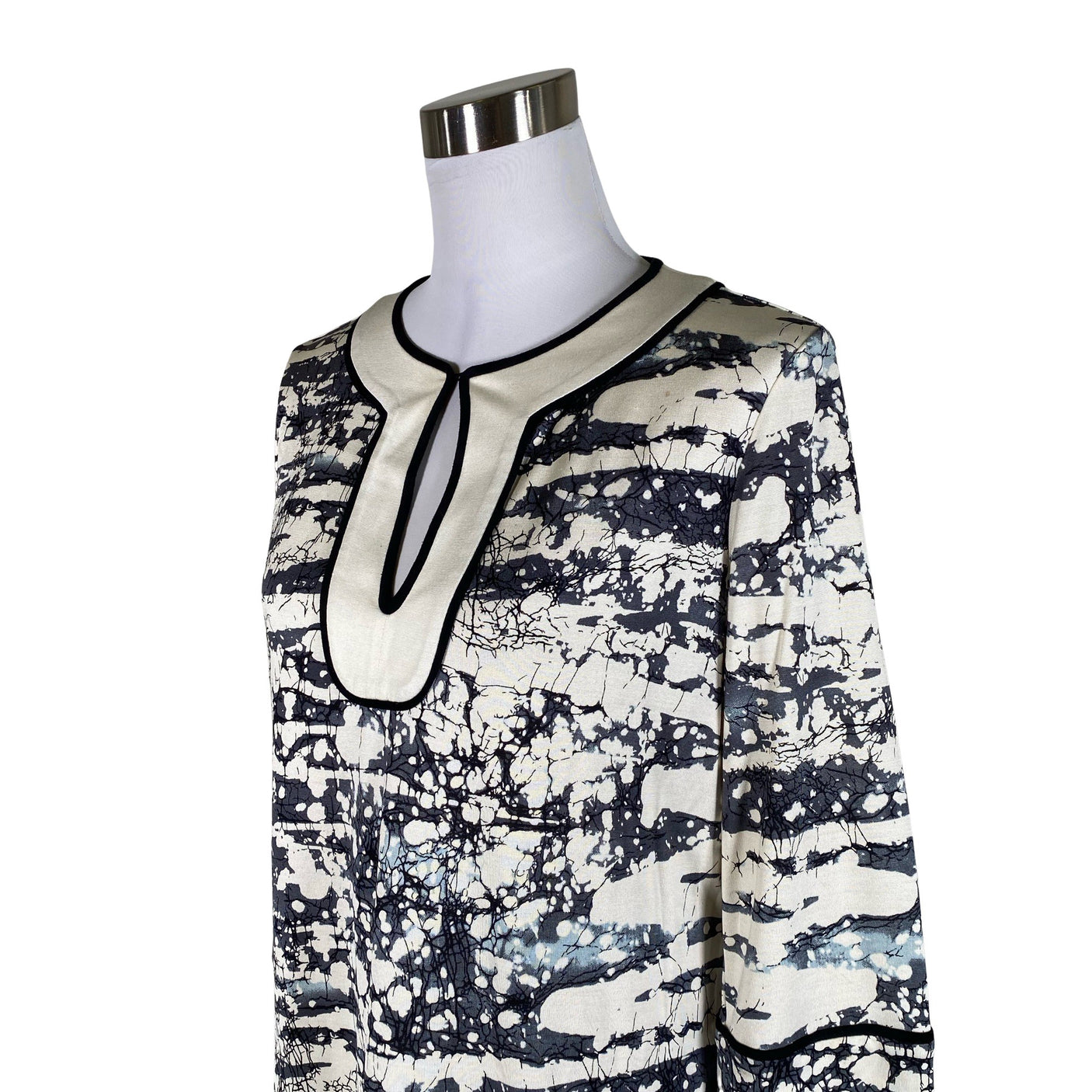 Unisex Diane von Furstenberg - Trikotaažist kleit, suurus 38 - Looduslik valge (3)