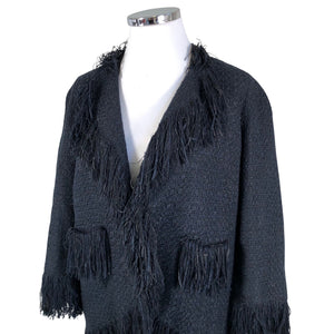 Unisex Edward Achour Paris - Jakk, suurus 42 - Sinine (3)