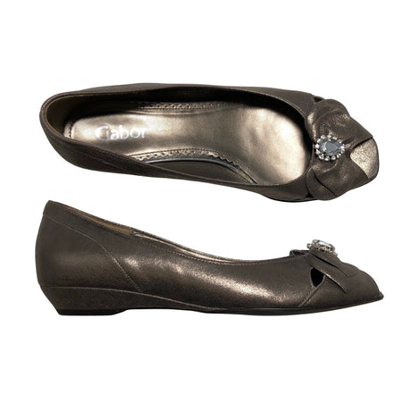 Unisex Gabor - Pidulikud baleriinad, suurus 38 - Pruun ()