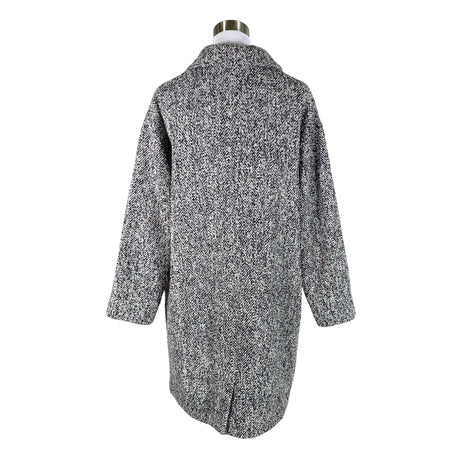 Unisex Selected - Villane mantel, suurus 40 - Hall (2)