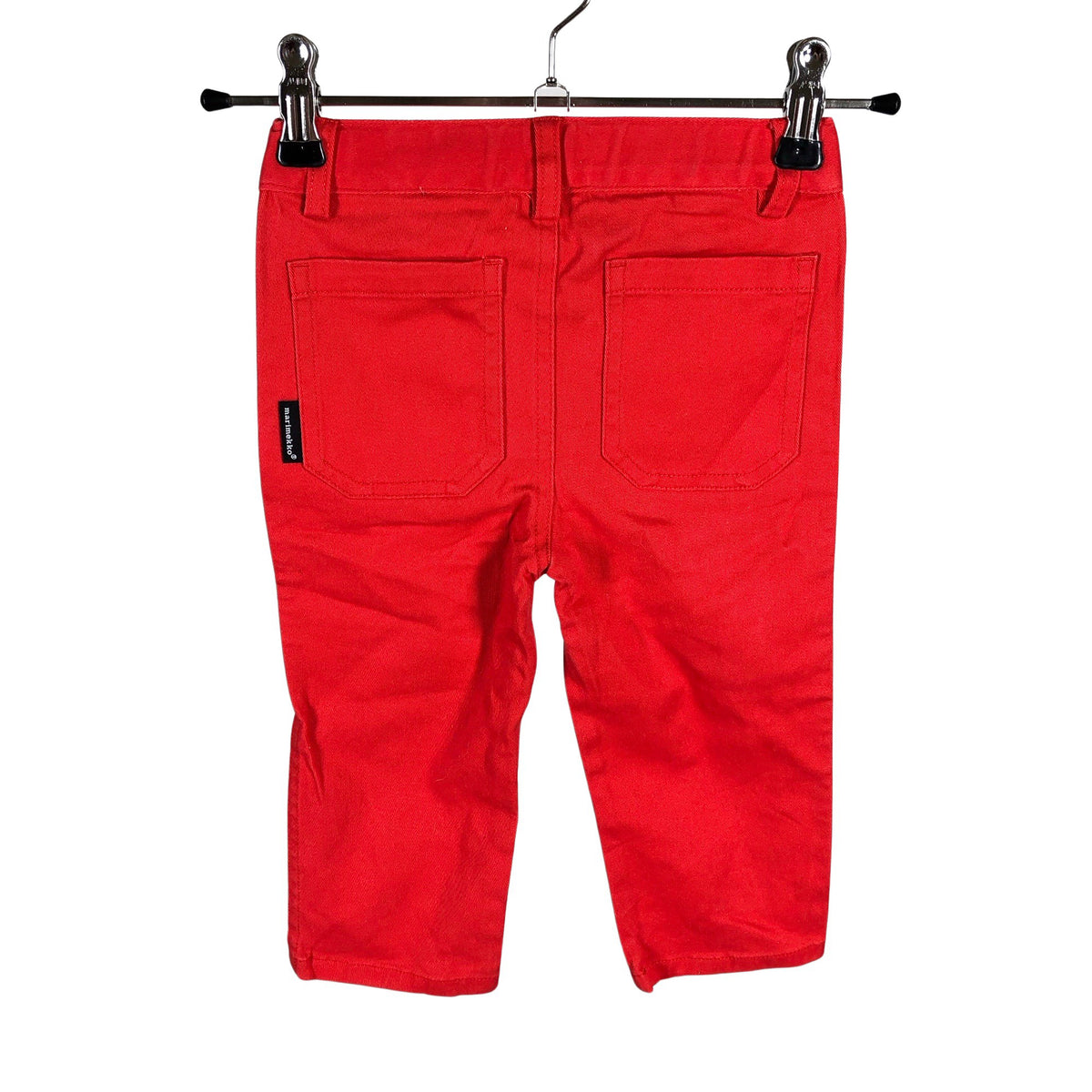 Unisex Marimekko - Teksad, suurus 80 - 86 - Punane (2)