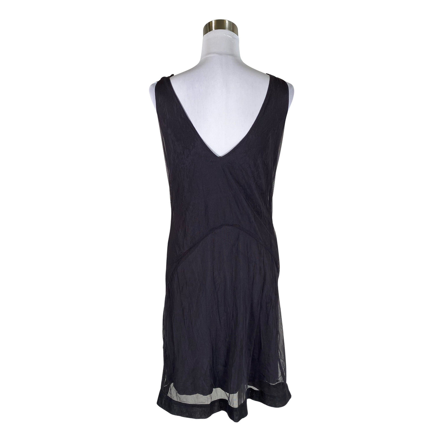 Unisex Nü - Trikotaažist kleit, suurus 40 - Hall (2)
