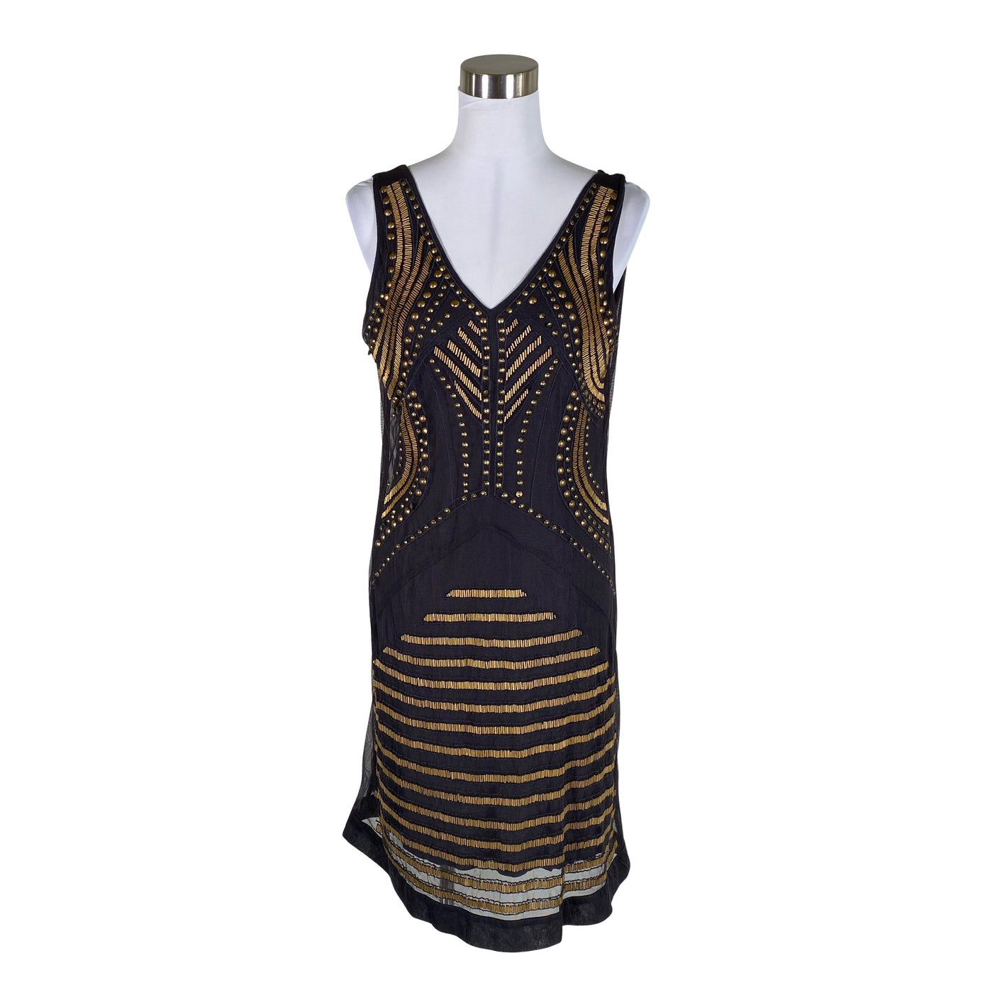 Unisex Nü - Trikotaažist kleit, suurus 40 - Hall (1)