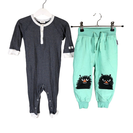 Unisex Newbie - Pükskostüüm, suurus 80 - 86 - Hall ()