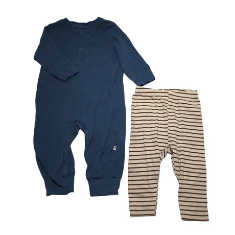 Unisex Bebe - Pükskostüüm, suurus 62 - 68 - Sinine ()