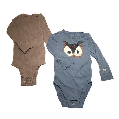 Unisex Lindex - Bodi, suurus 74 - 80 - Pruun ()
