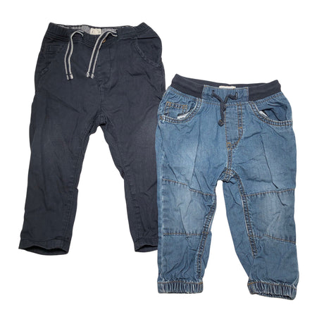 Unisex Newbie - Teksad, suurus 74 - 80 - Sinine ()